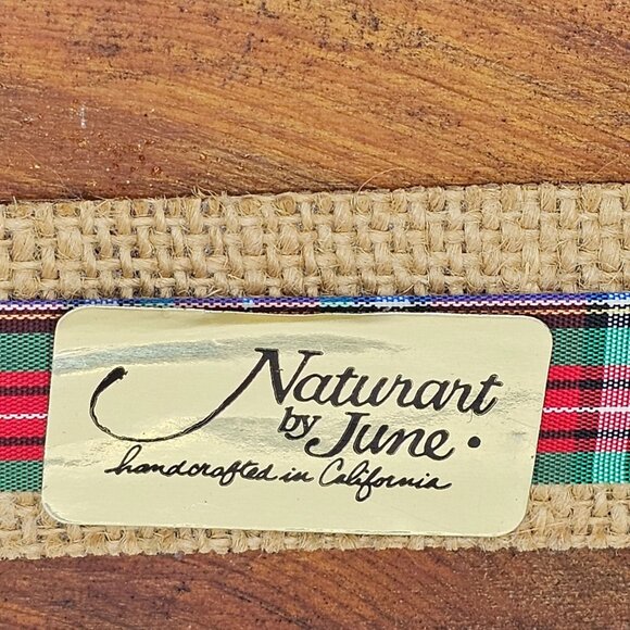 Handcrafted Music Box Nutcracker Christmas Rustic Burlap Ribbon Naturart By June - Picture 6 of 8